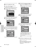 Preview for 68 page of Samsung VR330 - DVD - DVDr/ VCR Combo Manuel D'Instructions