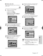 Preview for 77 page of Samsung VR330 - DVD - DVDr/ VCR Combo Manuel D'Instructions