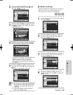 Preview for 85 page of Samsung VR330 - DVD - DVDr/ VCR Combo Manuel D'Instructions