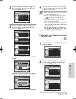 Preview for 87 page of Samsung VR330 - DVD - DVDr/ VCR Combo Manuel D'Instructions