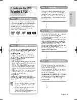 Preview for 108 page of Samsung VR330 - DVD - DVDr/ VCR Combo Manuel D'Instructions