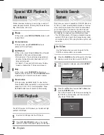 Preview for 155 page of Samsung VR330 - DVD - DVDr/ VCR Combo Manuel D'Instructions