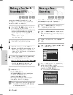 Preview for 161 page of Samsung VR330 - DVD - DVDr/ VCR Combo Manuel D'Instructions