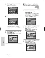 Preview for 179 page of Samsung VR330 - DVD - DVDr/ VCR Combo Manuel D'Instructions