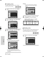 Preview for 185 page of Samsung VR330 - DVD - DVDr/ VCR Combo Manuel D'Instructions