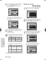 Preview for 187 page of Samsung VR330 - DVD - DVDr/ VCR Combo Manuel D'Instructions