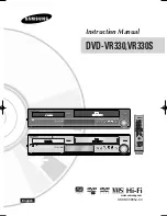 Samsung VR330S Instruction Manual preview