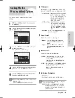 Preview for 37 page of Samsung VR330S Instruction Manual