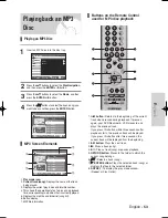 Предварительный просмотр 53 страницы Samsung VR330S Instruction Manual