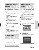 Preview for 57 page of Samsung VR330S Instruction Manual