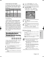 Предварительный просмотр 61 страницы Samsung VR330S Instruction Manual