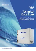 Samsung VRF DVM S Water Technical Data Book preview