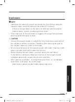 Предварительный просмотр 29 страницы Samsung VS20B75 Series User Manual