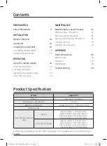 Preview for 2 page of Samsung VS20T7551P5 User Manual