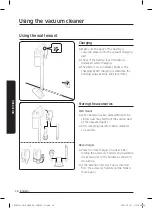 Предварительный просмотр 16 страницы Samsung VS20T7551P5 User Manual