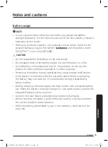 Preview for 25 page of Samsung VS20T7551P5 User Manual