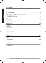 Preview for 2 page of Samsung WA R526 Series User Manual