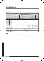 Preview for 42 page of Samsung WA R526 Series User Manual