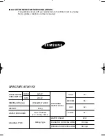 Предварительный просмотр 12 страницы Samsung WA1065D1 User Manual