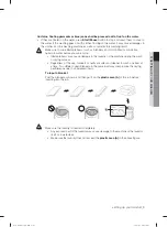 Предварительный просмотр 9 страницы Samsung WA10F5S3 User Manual