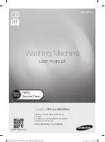 Samsung WA10F5S4 User Manual preview