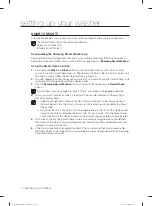 Preview for 14 page of Samsung WA10F5S5 User Manual