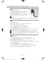 Preview for 16 page of Samsung WA10H7200G series User Manual