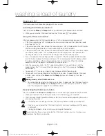 Preview for 20 page of Samsung WA10H7200G series User Manual