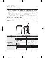 Preview for 36 page of Samsung WA10H7200G series User Manual