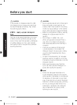 Preview for 24 page of Samsung WA10J571 Series User Manual