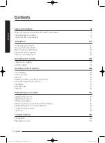 Preview for 2 page of Samsung WA10J7700G Series User Manual