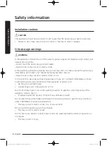 Preview for 8 page of Samsung WA10J7700G Series User Manual