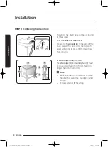 Предварительный просмотр 22 страницы Samsung WA10J7750G Series Manual