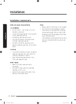 Preview for 12 page of Samsung WA10J7750GW User Manual