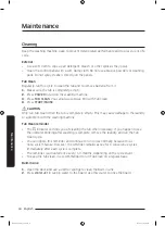 Preview for 34 page of Samsung WA10J7750GW User Manual