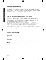 Preview for 4 page of Samsung WA10J8700G Series User Manual