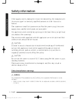 Preview for 6 page of Samsung WA10J8700G Series User Manual