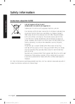 Preview for 10 page of Samsung WA10M512 Series User Manual