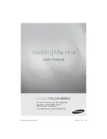 Samsung WA10U3 User Manual preview