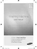 Samsung WA10V5 User Manual preview