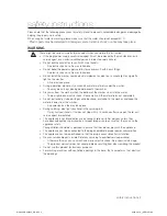 Preview for 3 page of Samsung WA10V9 User Manual