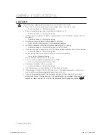 Preview for 4 page of Samsung WA10V9 User Manual