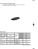 Preview for 14 page of Samsung WA1150S User Manual