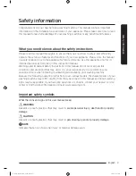 Предварительный просмотр 3 страницы Samsung WA11M8700 Series User Manual