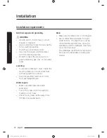 Предварительный просмотр 12 страницы Samsung WA11M8700 Series User Manual