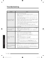 Предварительный просмотр 42 страницы Samsung WA11M8700 Series User Manual