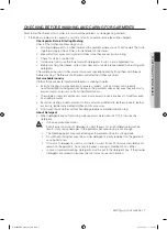 Preview for 7 page of Samsung WA12B9 User Manual