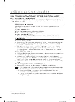 Preview for 10 page of Samsung WA12F5S7 User Manual