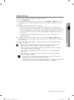 Предварительный просмотр 13 страницы Samsung WA12F5S7 User Manual