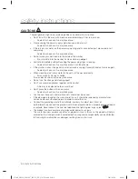 Preview for 6 page of Samsung WA12F7S5 User Manual